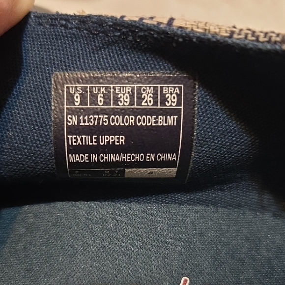 BOBS from Skechers Striped Flats - Cream and Black - Picture 3 of 8